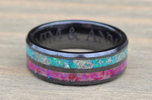 Load image into Gallery viewer, Side by Side Memorial Ring