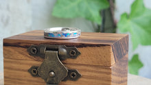 Load image into Gallery viewer, Sterling Silver, Opal & Ash Memorial Ring