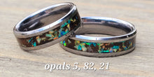 Load image into Gallery viewer, Cemetery Dirt Memorial Ring