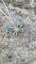 Load image into Gallery viewer, Sterling Silver Butterfly Memorial Pendant