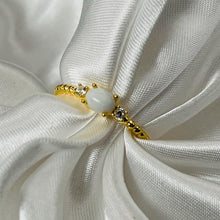 Load image into Gallery viewer, Breast Milk Ring - Gold Plated Stackable Band
