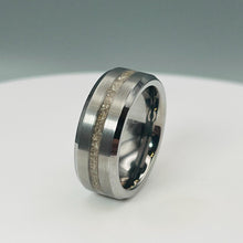 Load image into Gallery viewer, Thin Line of Love Tungsten Memorial Ring
