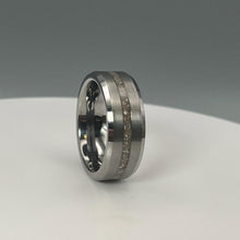 Load image into Gallery viewer, Thin Line of Love Tungsten Memorial Ring
