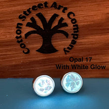 Load image into Gallery viewer, Custom Sterling Silver Stud Memorial Earrings
