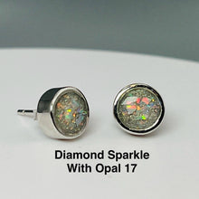 Load image into Gallery viewer, Custom Sterling Silver Stud Memorial Earrings
