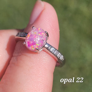 Bell's Vision Memorial Opal Ring