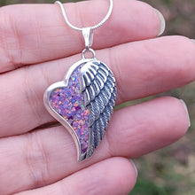 Load image into Gallery viewer, Wings of Love Memorial Pendant
