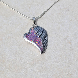 Wings of Love Memorial Pendant