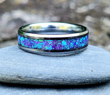 Load image into Gallery viewer, Neptune&#39;s Glow Handmade Ring
