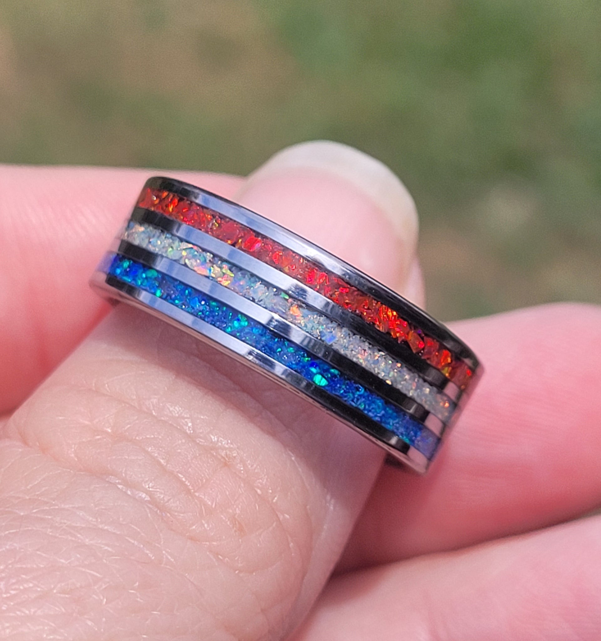Valor Rings The American Valor Ring - Handmade In the USA – Cotton Street Art Company