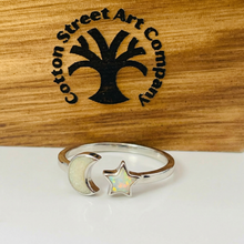 Load image into Gallery viewer, My Moon and Stars Keepsake Ring
