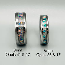 Load image into Gallery viewer, The Taz Opal and Ash Memorial Ring
