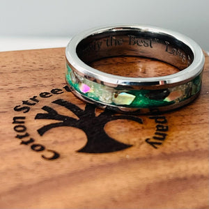 The Abalone & Ashes Memorial Ring