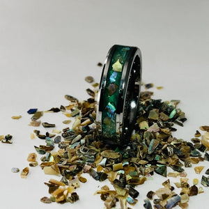 The Abalone & Ashes Memorial Ring