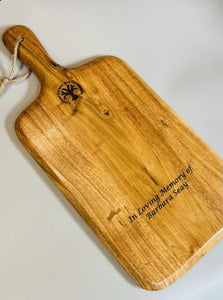 Personalized Recipe Cutting Board