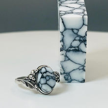 Load image into Gallery viewer, The Weeping Willow Sterling Silver and Tru-Stone Memorial Ring
