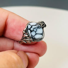 Load image into Gallery viewer, The Weeping Willow Sterling Silver and Tru-Stone Memorial Ring
