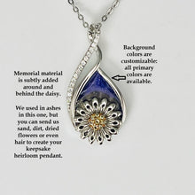 Load image into Gallery viewer, Daisy Memorial Necklace
