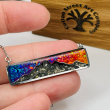 Load image into Gallery viewer, Mountain Memorial Necklace - Stainless Steel
