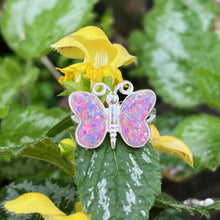 Load image into Gallery viewer, Custom Butterfly Memorial Ring - Sterling Silver
