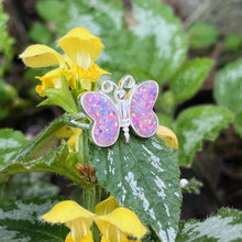 Load image into Gallery viewer, Custom Butterfly Memorial Ring - Sterling Silver
