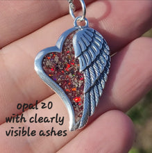 Load image into Gallery viewer, Wings of Love Memorial Pendant
