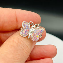 Load image into Gallery viewer, Custom Butterfly Memorial Ring - Sterling Silver
