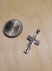 .925 Sterling Silver Cross Pendant
