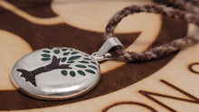 Load image into Gallery viewer, .925 Sterling Sliver Realistic Tree of Life Cremation Necklace
