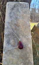 Load image into Gallery viewer, Teardrop Grief Glass Pendant
