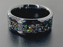 Load image into Gallery viewer, The &quot;Midnight on Mars&quot; Opal Ring
