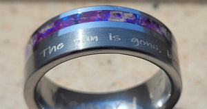 The "Sun is Gone" Memorial Ring