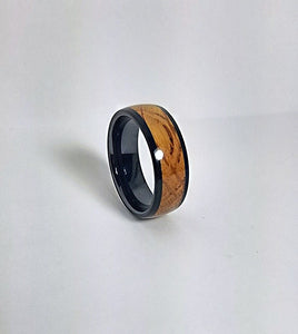 Whiskey Barrel & Ziricote Ring