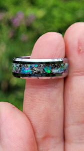 The Moon and Back Memorial Ring