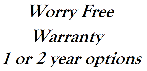 Worry Free Warranty